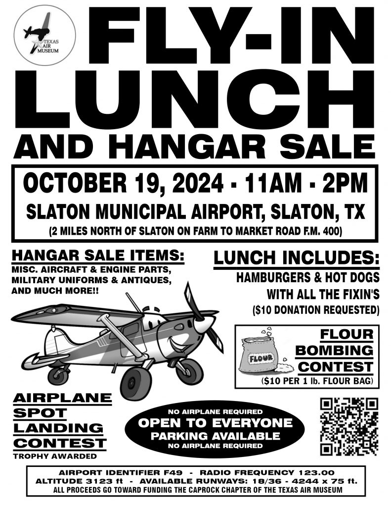 Fly-In Lunch! Oct 19, 2024